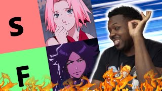 RANKING ANIME WAIFUS TIER LIST
