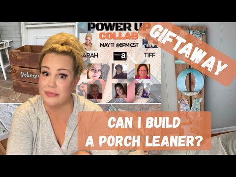 Can I build a Porch Leaner? | @beebeecraft box opening | Power Up | ##unboxing Collab | #powerup