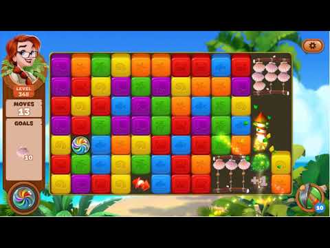 Lost Island Blast Adventure Level 348 - No Boosters