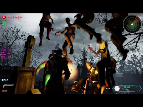 Gameplay de Famished Zombies: Decisive Extermination