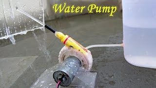 How to Make a Water Pump using Bottle and Sketch pen - Easy Way