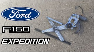 How to Replace a Window Regulator (97-02 Expedition, 97-04 F-150, 98-02 Navigator)