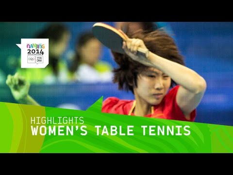 Liu Gaoyang Wins Women's Table Tennis Gold - Highlights | Nanjing 2014 Youth Olympic Games