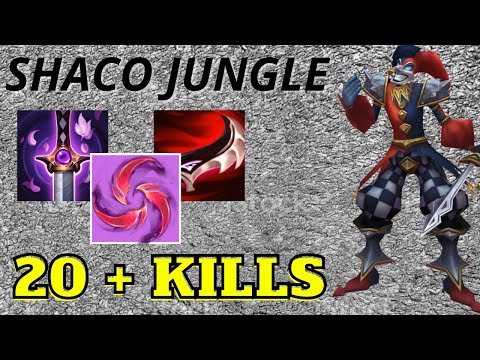 20+ KILL SHACO JUNGLE | Season 12 Shaco JG Guide & Gameplay | League of Legends how to play