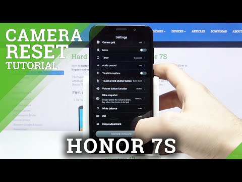 How to Reset Camera Settings in HONOR 7S – Manage Camera Settings