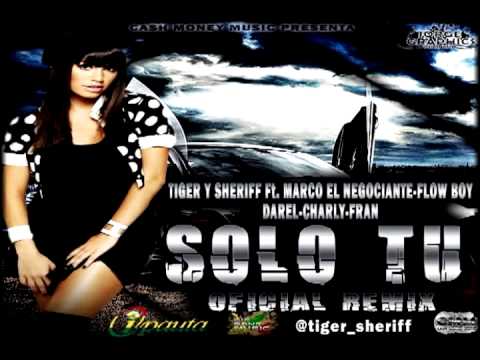 Tiger y Sheriff Ft. Marco El Negociante_Flow Boy_Darel_Charly_Fran - Solo Tu (Oficial Remix)