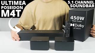 Ultimea Poseidon M4T REVIEW: The Best 5.1 Channel Soundbar Under $200?