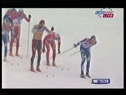 2007/08 fondo 20 km tc mass start uomini Val di Fiemme (Tour de Ski) - Hjelmeset, Svartedal, Goering