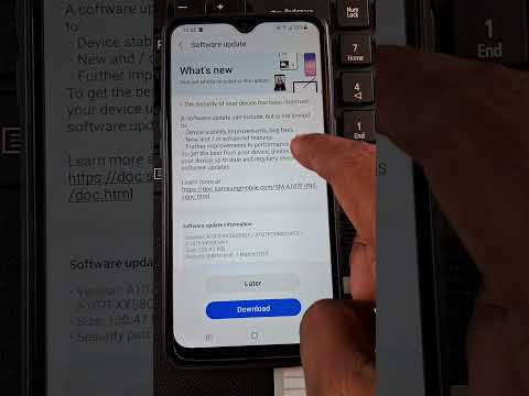 Samsung galaxy A10s new software update | March 2023 security patch 😀 #shorts
