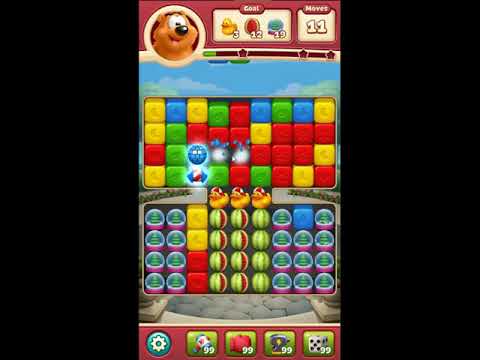 Toon Blast Level 3978 - NO BOOSTERS 🐻🐺🐱 | SKILLGAMING ✔️