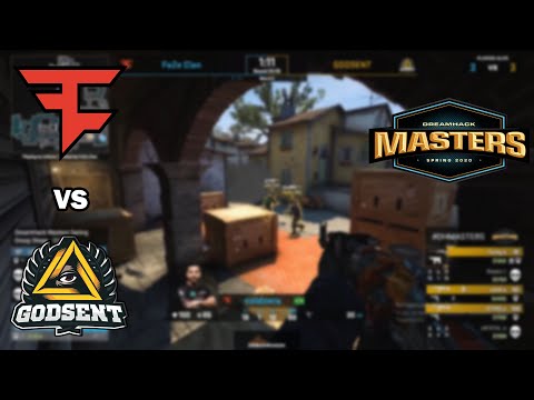 FaZe vs GODSENT. DreamHack Masters Spring 2020. Is coldzera invisible? BEST MOMENTS l CSGO