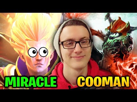 MIRACLE Invoker vs COOMAN OD: MMR Assassin Dota 2 7.17
