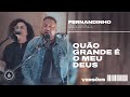 QUÃO GRANDE É O MEU DEUS Fernandinho E Paula Versões