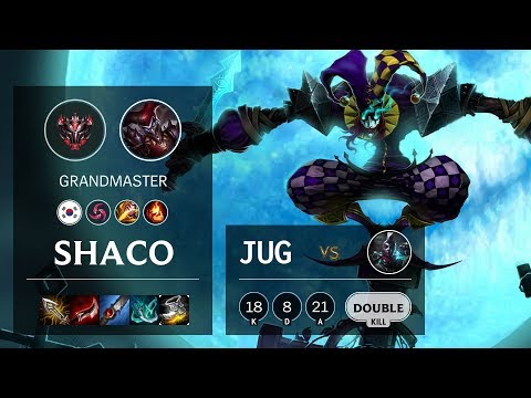 Shaco Jungle vs Ekko - KR Grandmaster Patch 10.9