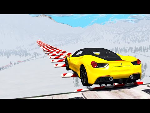 Air Speed Bumps Crashes - Beamng Drive
