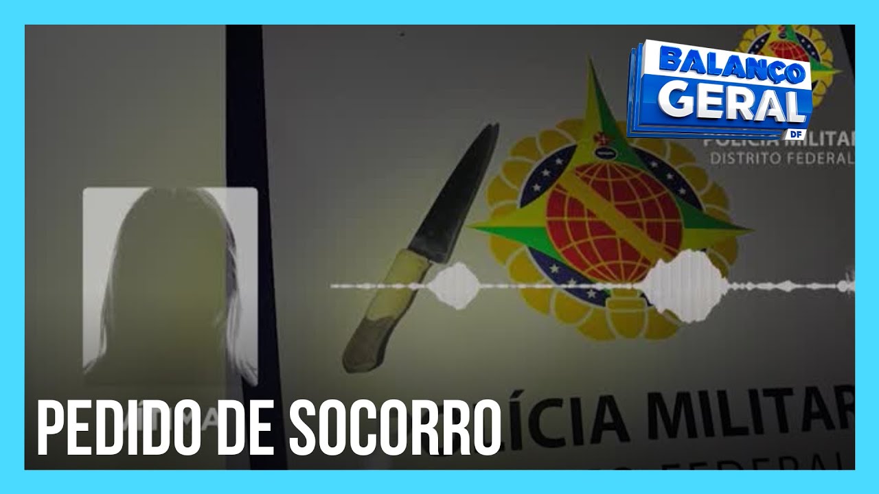 PM divulga áudio de mulher em cárcere que ligou para o 190 e pediu 'pizza' | Balanço Geral DF