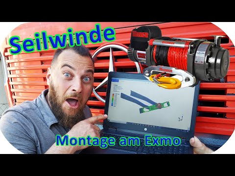 Wie konstruiert man eine SEILWINDENaufnahme fürs EXMO? - Mercedes SK-Exmo - E20, Wolf's Adventure