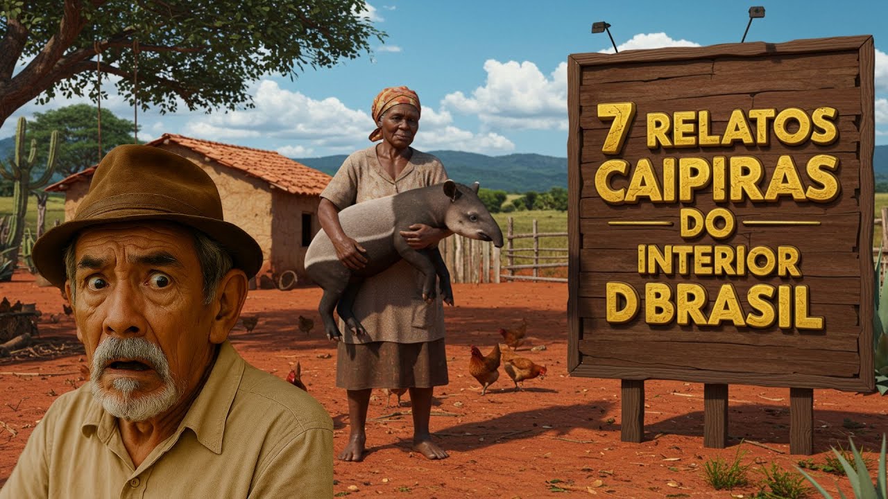 7 RELATOS CAIPIRAS DO INTERIOR DO BRASIL | CAUSOS QUE O POVO CONTA
