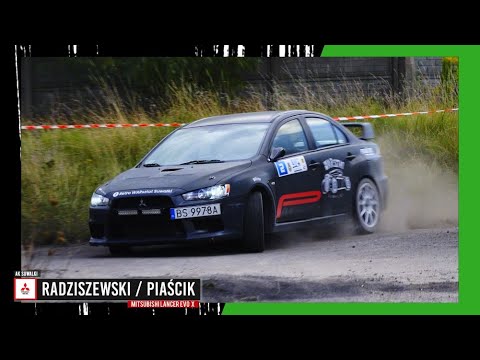 Radziszewski/Piaścik - Mitsubishi Lancer Evo X - 8 Rajd Bielska Podlaskiego 2023