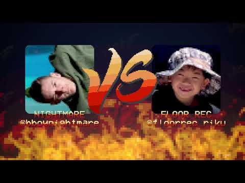 Vancouver Street Dance Fighters - Top 8 Nightmare VS Floor Rec