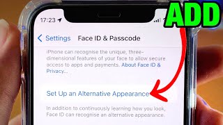 How To Add 2nd Face ID to iPhone [Alternative Appearance]