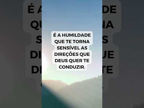 Vídeo: Mensagem Humildade: perguntas e respostas e frases