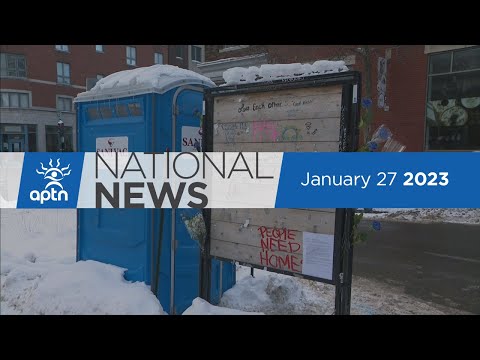 APTN National News January 27, 2023 – Abuse epidemic in Treaty 3, Revitalizing Inuinnaqtun language