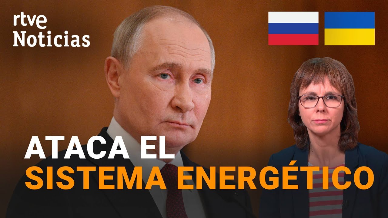 UCRANIA: RUSIA bombardea la INFRAESTRUCTURA ELÉCTRICA UCRANIANA como "REPRESALIA" | RTVE Noticias