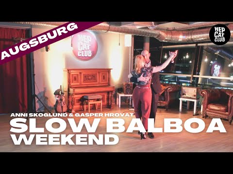 Slowbal dance demo with Anni Skoglund and Gašper Hrovat