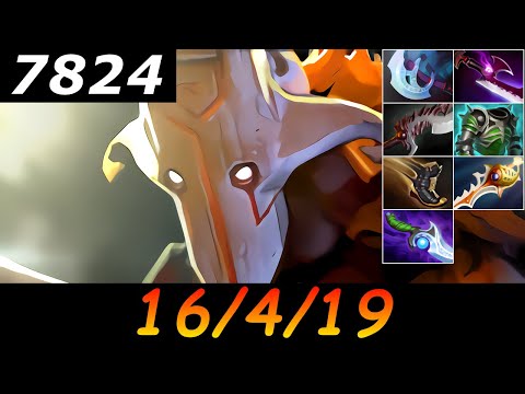 Dota 2 Juggernaut 7824 MMR 16/4/19 (Kills/Deaths/Assists) Ranked Full Gameplay