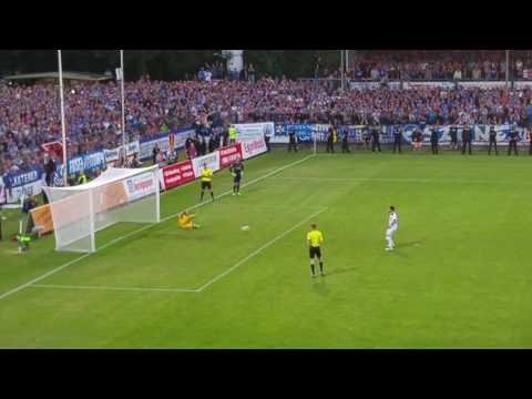 SV Meppen vs SV Waldhof Mannheim, Relegation zur 3.Liga, der Elfmeter zum Aufstieg