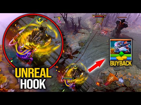 99% Magnetic Pudge Nonstop Hooks With This Unreal Hook Makes Slardar Rage Buyback | Pudge Official