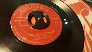 Johnny Horton - I Got A Hole In My Pirogue - 1956 Rockabilly - Columbia 4-40813