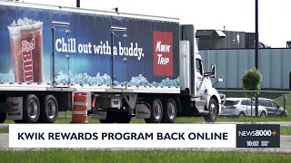The Kwik Trip Rewards program has been fully restored