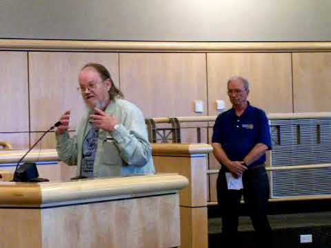 Alex Colvin adresssing the Shasta County Board of Supervisors about the Burney Library