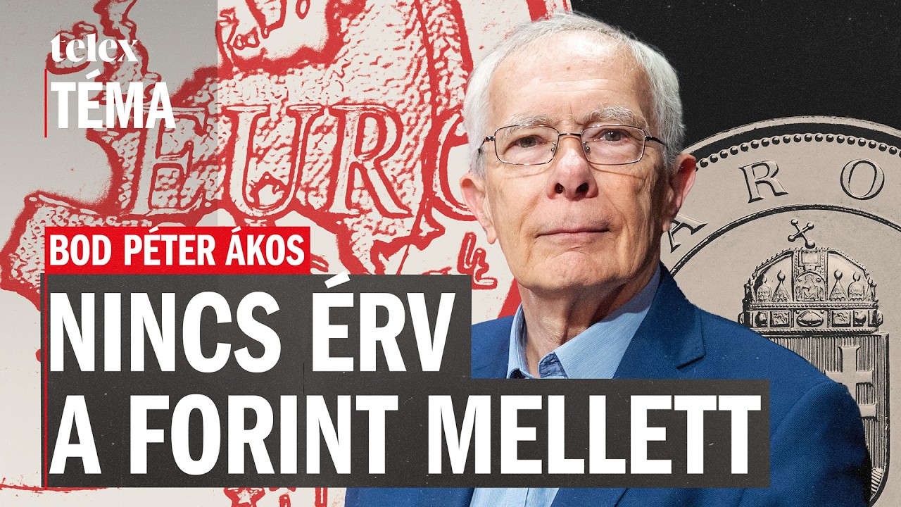Bod Péter Ákos az euróbevezetésről: Nincsenek komoly érvek, hogy megtartsuk a forintot
