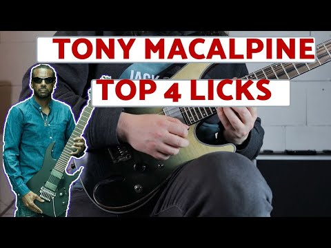 Top 4 Tony MacAlpine Licks