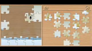 ๐ปโโ๏ธ Polar Bear Jigsaw Puzzle - Animals Puzzles for Kids Walkthrough