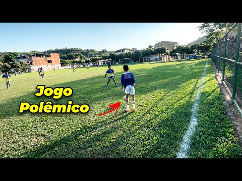 Palácio das Artes vs Vista Alegre - Deu POLÊMICA no amistoso (Vlog jogo sub 12)