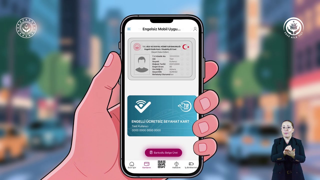 Engelsiz Mobil Uygulaması Hizmetinizde