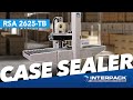 SEMI-AUTOMATIC CASE SEALER RSA 2625-TB Youtube Video