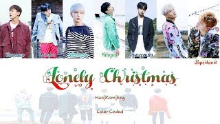 MONSTA X (몬스타엑스) - LONELY CHRISTMAS (그놈의 크리스마스) Han| Rom|Eng Color Coded Lyrics