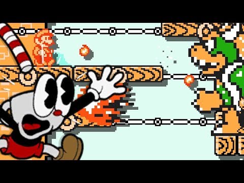 Super Mario Maker 2 🔧 Bowser's Flying Castle 🔧 nabuz