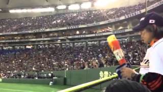 WBC2013 3/10 東京ラウンド オランダ戦  ウェーブが向かって来た！