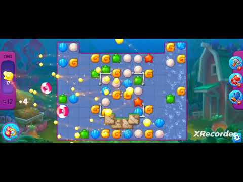 【Fishdom】スーパーハードレベル#7662 super hard level 7662