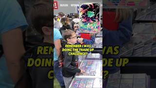 TRADE UP CHALLENGE CONFUSION? #cardshow #pokemoncards #pokemon #vendorpov #tradeup #pokemontcg