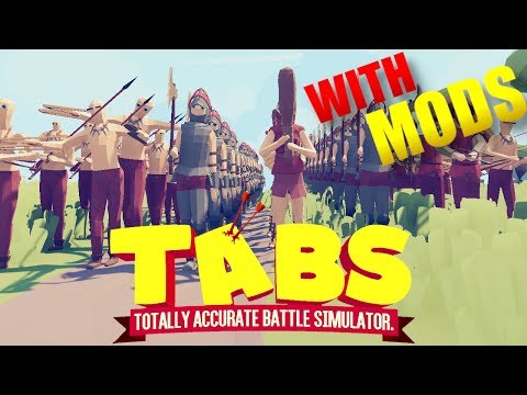 NEW UNITS! 'SURVIVORS' | experiment, Test and funny Momments | TABS with MODS