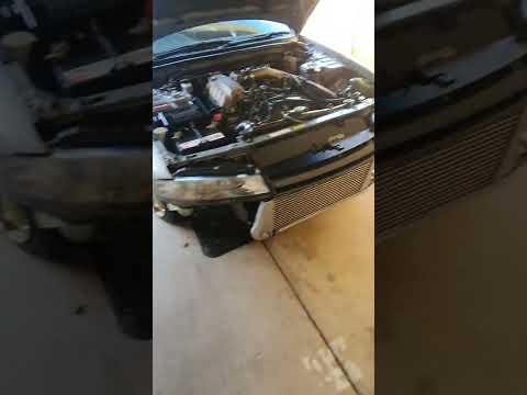 Blitz SE intercooler Installed on R33