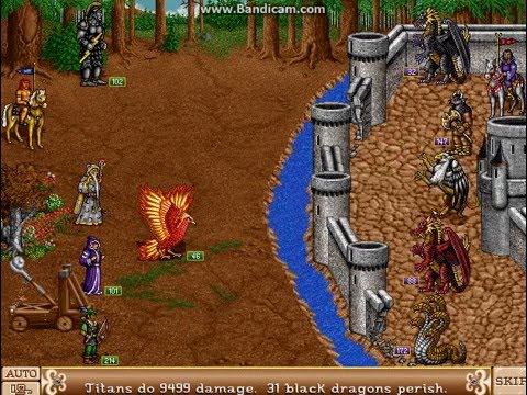 Heroes 2 gold Wizard isle campaign last battle.