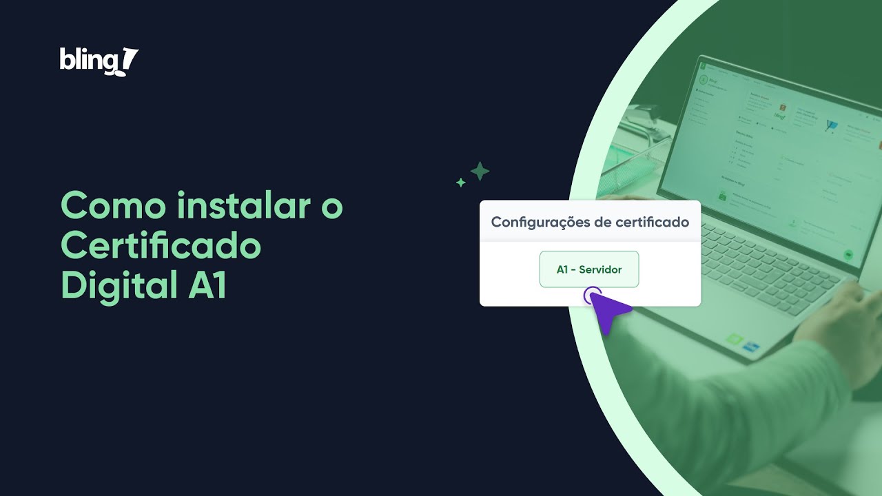 Como instalar o certificado A1 no Bling